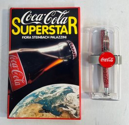 Coca Cola Superstar Book And Pen