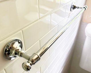 A Chrome Towel Rod