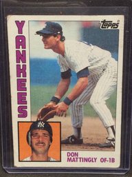 1984 Topps Don Mattingly Rookie - M