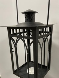 Black Metal Lantern