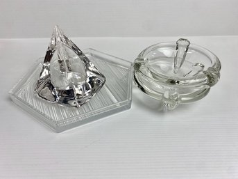 Misc. Vintage Decorative Glass  (4)