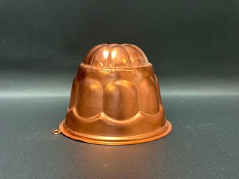 Vintage Wear-Ever 6-Cup Tower Mold, Copper Finish