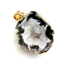 Lovely Geode Pendant