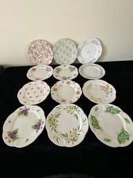 Several Piece Designed Plate Collection