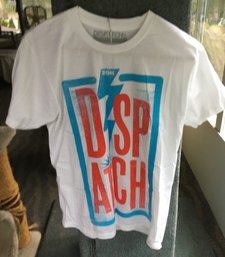 Vintage New Unworn Dispatch Jam Band Size S 'lightning Bolt' Concert T-shirt / Shirt