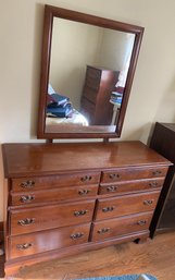 Six Drawer Chest With Mirror