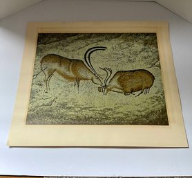 Douglas Mazonowicz, 'Cave Art,' Serigraph, 20th Century, Pencil Signed And Numbered 30/250