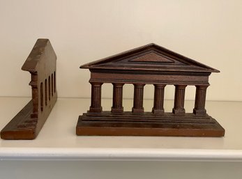 Parthenon Style Bronze Bookends