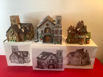 Mixed Department 56 Christmas House Sets #2