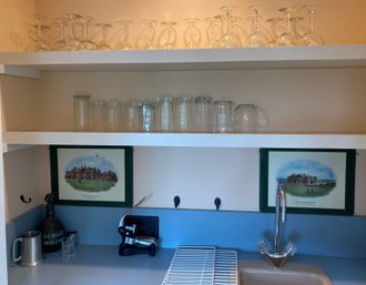 Bar Glasses And Related Items