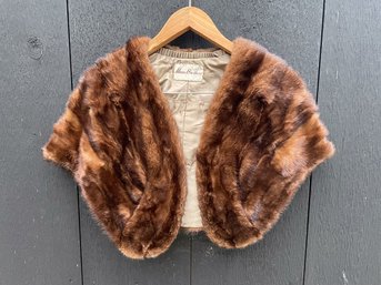 A Gorgeous Vintage Maas Brother Mink Stole