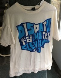 Vintage New Unworn Dispatch Jam Band Size L 'ain't No Trip To Cleveland' Concert T-shirt / Shirt