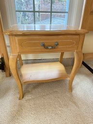 Ethan Allen Country French Nightstand Table