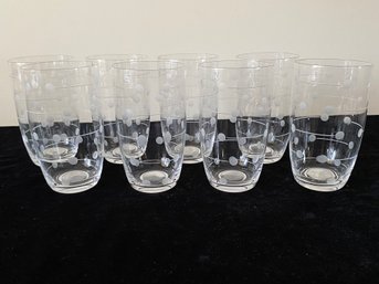 Patterned Designed Several Piece Drinking Glasses