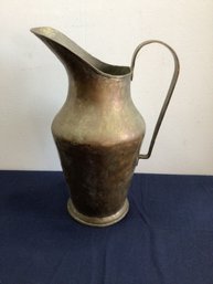 Large Hammered Pitcher