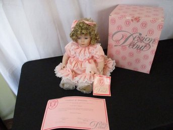 Design Debut Doll With Certificate Of Authenticity