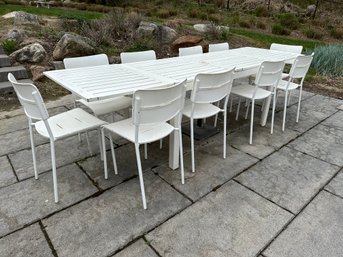 Large Patio Table And Chair Set