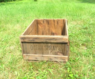 Vintage Wood Crate Ocean Spray 63 Onset, Ma 2 Of 4