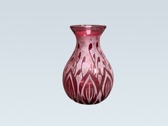 Beautiful Kelsey Pilgrim Glass Vase
