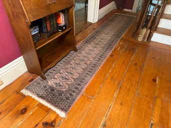 Beautiful Vintage Hand Knotted Rug Runner