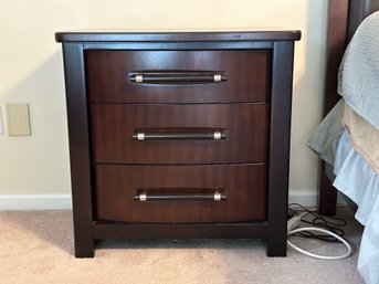 Contemporary Bedroom Suite: Another Nightstand With USB Charging