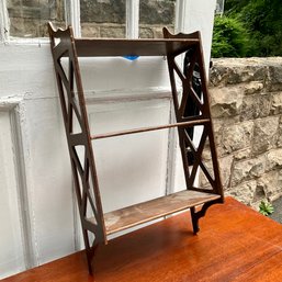 A Hanging Wall Shelf