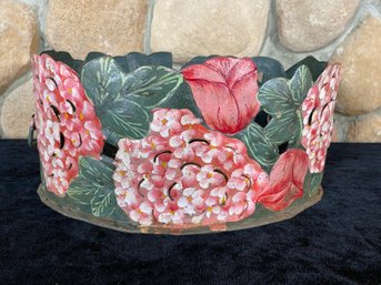 Painted Metal Planter Holder