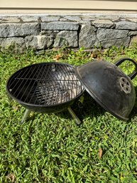 Compact And Portable Charcoal Grill