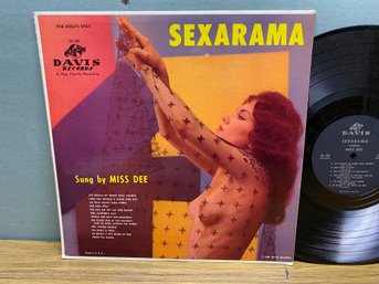 SEXARAMA. SUNG BY MISS DEE On 1962 Davis Records. Cheesecake Cover.