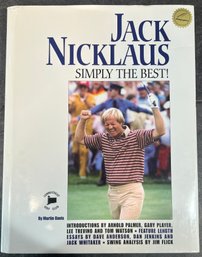 SIGNED BY AUTHOR Martin Davis - Jack Nicklaus Golf Coffee Table Book
