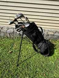 Complete Golf Set With Over 20 Clubs And Bag