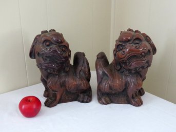 Matching Pair Of Chinese Foo Dogs From Brooklyn, NY