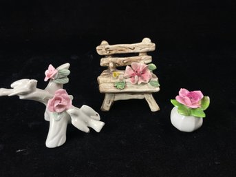 Floral Figurines