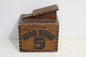 5 Cents Shoe Shine Box