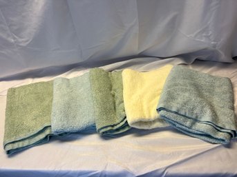 Set Of Five GraceAier Bamboo Towels - Never Used