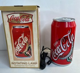 Coca Cola Rotating Lamp