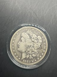 1882-O Morgan Silver Dollar