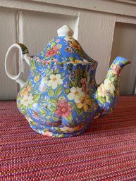 Staffordshire England Tea Pot 9x6x7in Avalon Chintz A Perfect Beauty