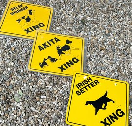 Dog Crossing Signs