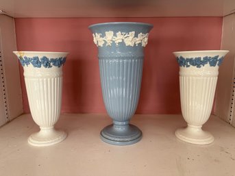 3 Wedgwood Vases