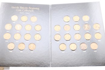 Wheat Cent Penny In Book 1909 To 1940