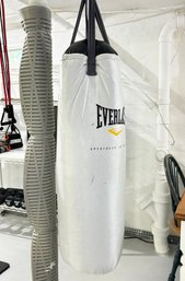 A Hanging Punching Bag By Everlast