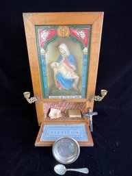 Vintage Catholic Sick Call- Last Rites Box