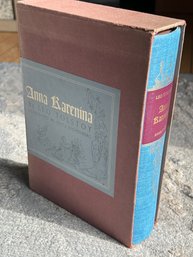1944 ANNA KARENINA- Classic Leo Tolstoy Novel- Excellent Condition With Clip Case