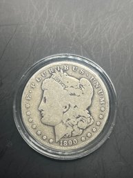 1890-O Morgan Silver Dollar