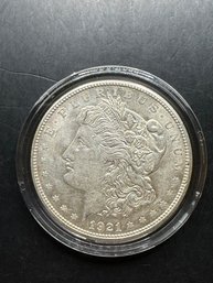 1921-D Morgan Silver Dollar