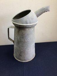 Galvanized Oil Can