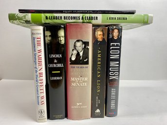 Notable Figures Book Lot (7)