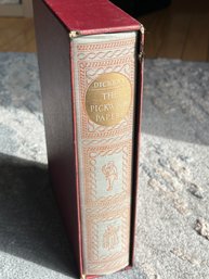 1938 Charles Dickens 'The Posthumous Papers Of The Pickwick Club'- Heritage Press With Slip Case