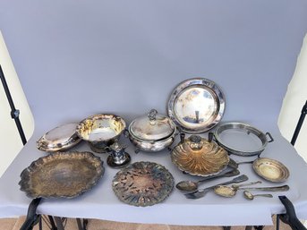 Lot Of Silverplate